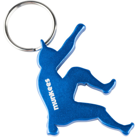 Munkees 3493 брелок-открывашка Free Climber blue