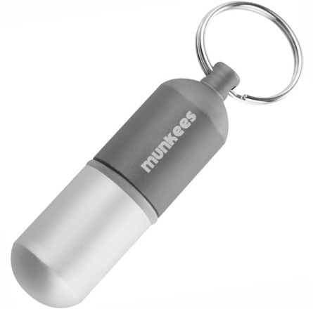 Munkees 3627 брелок Waterproof Capsule Large grey