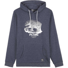 Picture Organic толстовка Bear D-S Hoody dark blue melange L