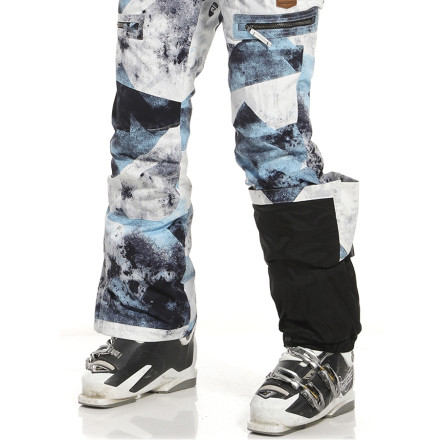 Rehall брюки Keely W 2021 graphic mountains blue white L