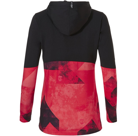 Rehall реглан с капюшоном Yara W graphic mountains red pink L