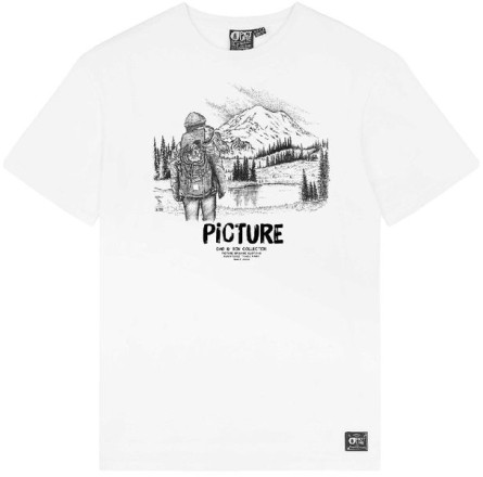 Picture Organic футболка Doggy Bag D-S white M