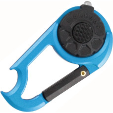 Munkees 1089 брелок-фонарик Carabiner LED with Bottle Opener NEW blue