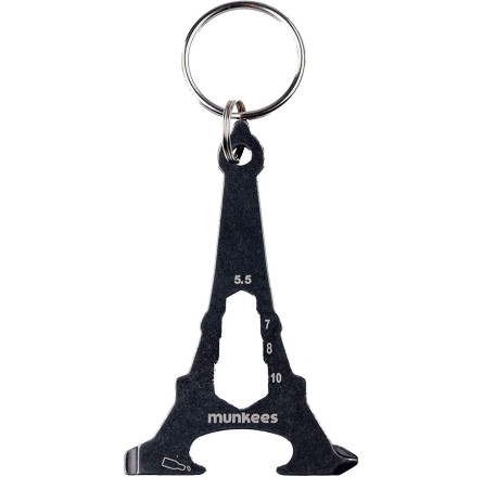 Munkees 2538 брелок-мультиинструмент Tool Eiffel Tower black