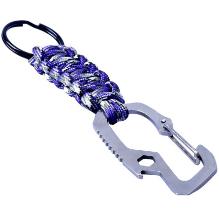 Munkees 6462 брелок Multi-Function Paracord purple