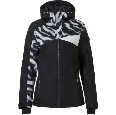Rehall куртка Willow W 2022 black zebra L