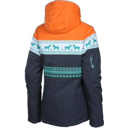 Rehall куртка Deer Jr 2018 orange poppy 140