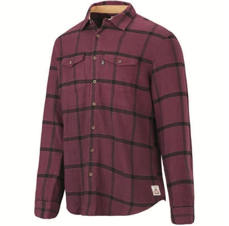 Picture Organic рубашка Hillsboro MTS620 flanel burgundy M