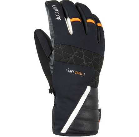 Cairn перчатки Summit black-neon orange 8