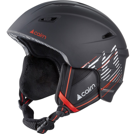 Cairn шлем Profil mat black-fire peaks 57-58