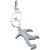 Munkees 3490 брелок-открывашка Football Player grey
