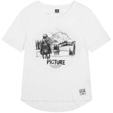 Picture Organic футболка Doggy Bag D-S W white L