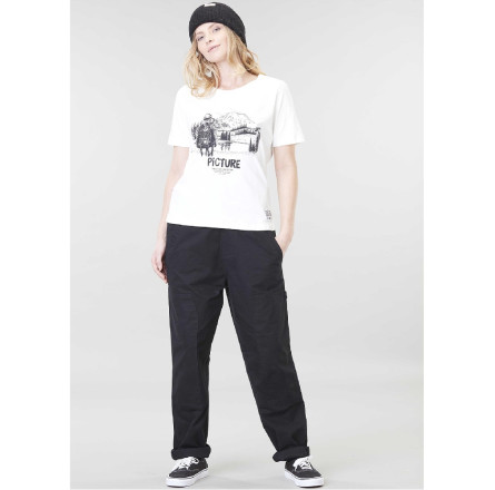 Picture Organic футболка Doggy Bag D-S W white L