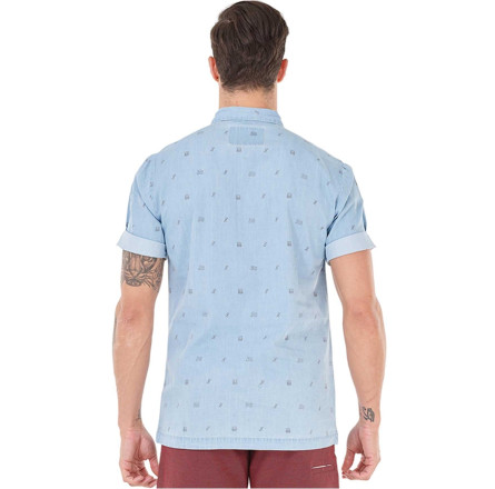 Picture Organic рубашка MC Manatee denim camp L