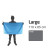 Lifeventure полотенце Micro Fibre Comfort aqua L