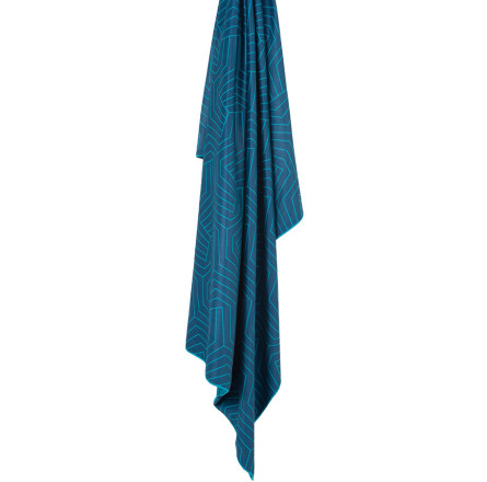 Lifeventure полотенце Soft Fibre Printed Teal Giant