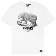 Picture Organic футболка Bear D-S white L