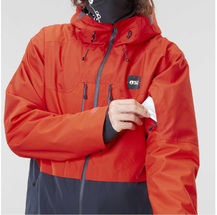 Picture Organic куртка Picture Object 2022 dark orange-dark blue L