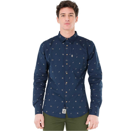 Picture Organic рубашка Traveler dark blue camp L