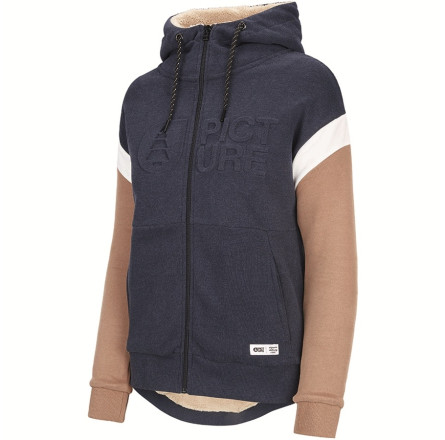 Picture Organic толстовка Basement Hoody Zip W dark blue L