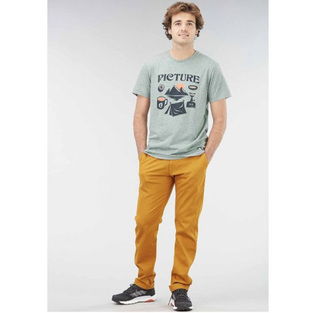 Picture Organic футболка Robney gum green melange XXL