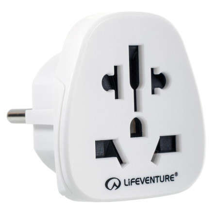 Lifeventure адаптер European Travel Adaptor
