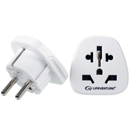 Lifeventure адаптер European Travel Adaptor