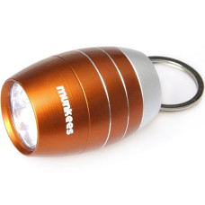 Munkees 1082 брелок-фонарик Cask shape 6-LED light orange
