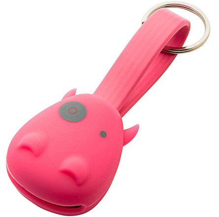 Munkees 3700 брелок-зарядка Smart Charger pink