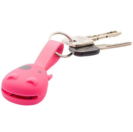 Munkees 3700 брелок-зарядка Smart Charger pink