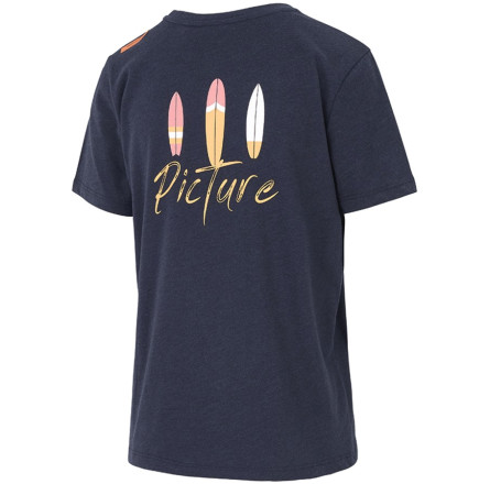 Picture Organic футболка Tessa W dark blue melange L