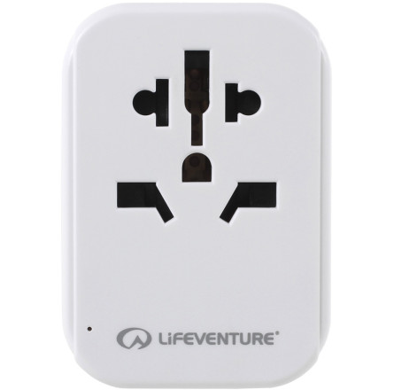 Lifeventure адаптер European Travel Adaptor USB