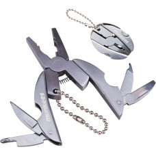 Munkees 2568 брелок-мультиинструмент SS Multi Tool Ellipse steel