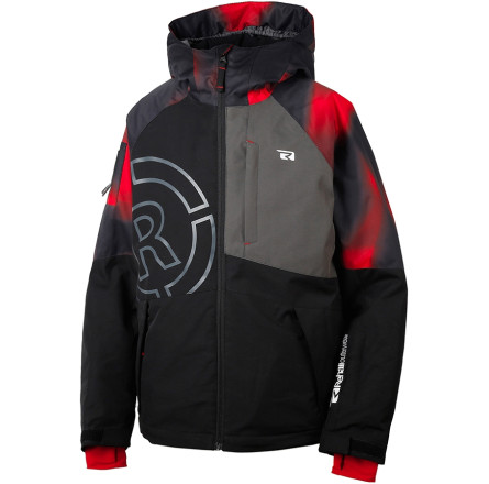 Rehall куртка Flow Jr 2020 red dirt-camo 116