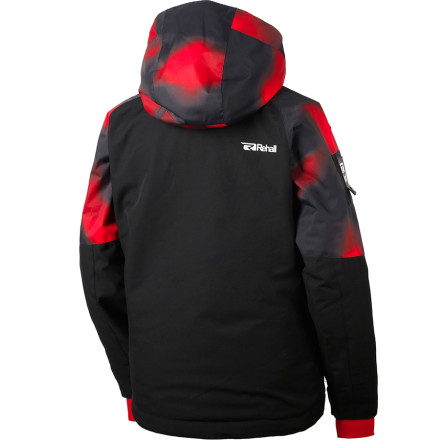 Rehall куртка Flow Jr 2020 red dirt-camo 116