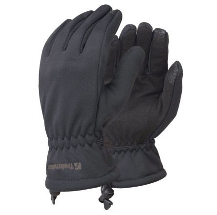 Перчатки Trekmates Rigg Windstopper Glove 01000 black (чорний), S 015.0940
