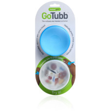 Container set Humangear GoTubb 2-Pack Large Clear Blue (синій) 022.0049