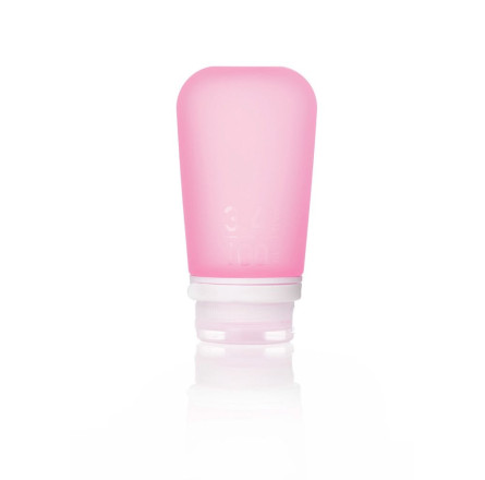 Силиконовая бутылочка Humangear GoToob + Large pink (рожевий) 022.0027