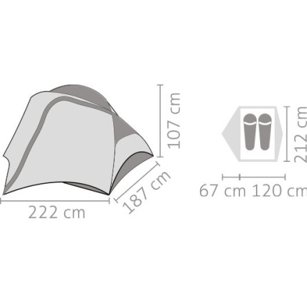 Палатка Salewa Micra 2 013.003.0598