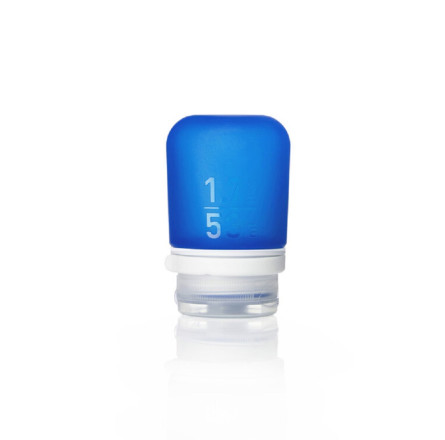 Силиконовая бутылочка Humangear GoToob+ Small dark blue (синій) 022.0009