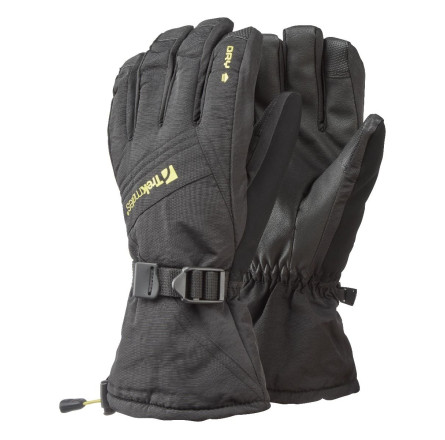 Перчатки Trekmates Mogul Dry Glove Mns Black/Citrus - L - чорний 015.0861
