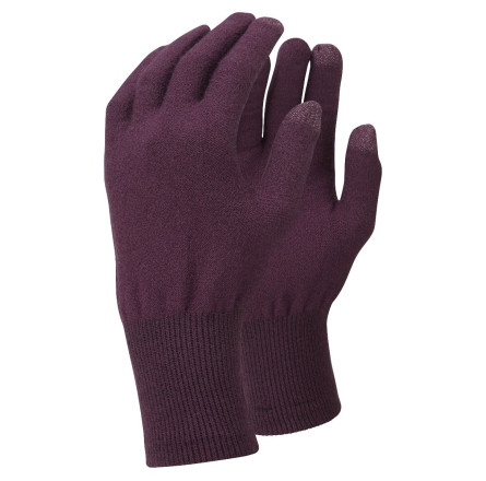 Перчатки Trekmates Merino Touch Glove 01226 blackcurrant (фіолетовий), L 015.1372