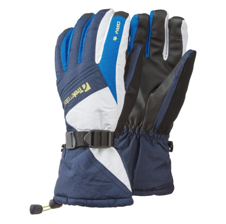 Перчатки Trekmates Mogul Dry Glove Mns Navy/White/Skydiver - S - синій 015.0863