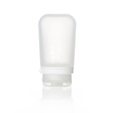 Силиконовая бутылочка Humangear GoToob + Medium clear (білий) 022.0011