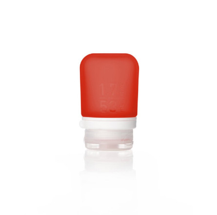 Силиконовая бутылочка Humangear GoToob+ Small red (червоний) 022.0004