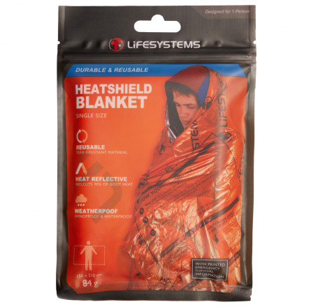 Термоодеяло спасательное для обертывания Lifesystems Heatshield Blanket Single